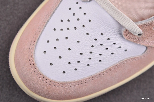 1st Kicks Shoes 1619 jordan pink” retro air high GoodFit fd2596- 1 og “washed 1109